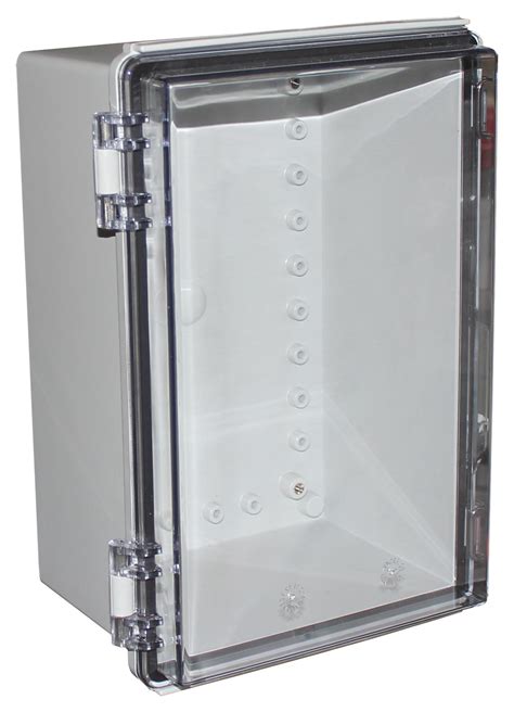 electrical enclosure with clear door|clear plastic electrical box.